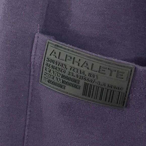 Alphalete Men's‎ Identity Jogger Blue-ish Purple Size MEDIUM SweatPants - Picture 3 of 5